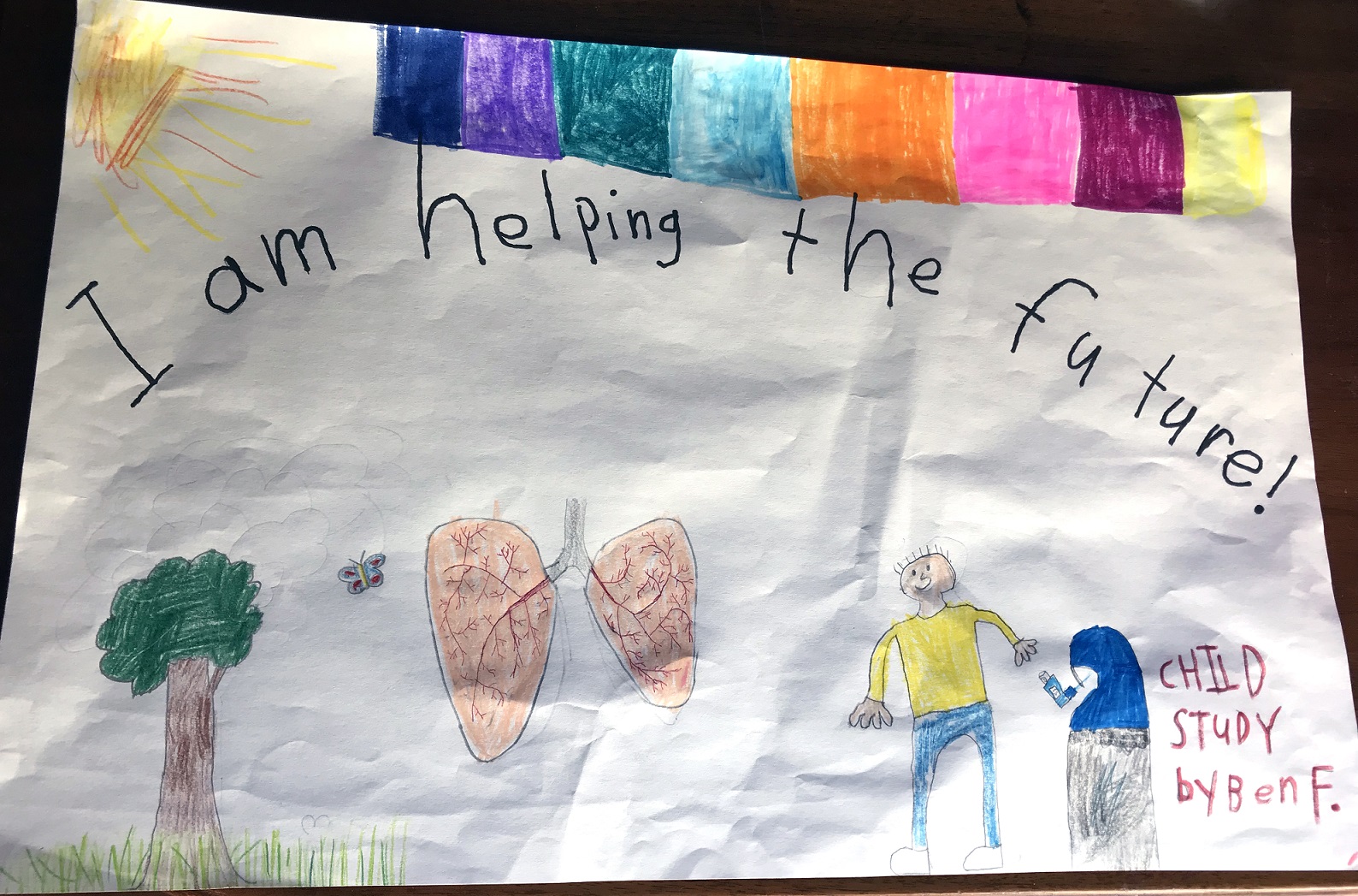 A Child Helping Others drawing free image download